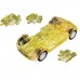 Puzzle Fun 3D Mini Cooper transp. geel
