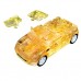 Puzzle Fun 3D Mini Cooper transp. geel