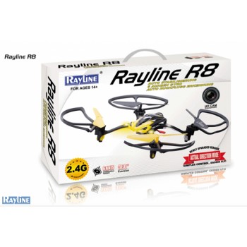Rayline R8 Wifi RC Quadrocopter ( Drone ) met HD Camera