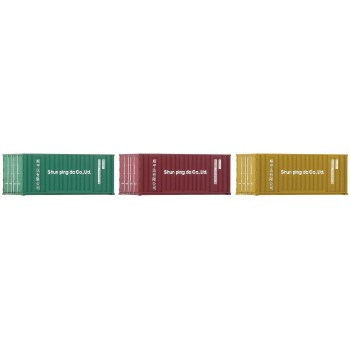Roco 05217 3-tlg. Set 20ft. Container Roco 05217 3-tlg. Set 20ft. Container