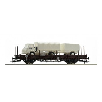 Roco 67496 - Rungenwagen, ÖBB mit Steyr 680 des ÖBH