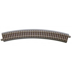 Roco GeoLINE 61124 R4 Gebogen rail, 30gr