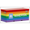 Herpa Exclusief 20ft. Container "Maersk Rainbow"