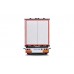 Solido 2400504 Tarpaulin gordijntrailer, blauw 1;24