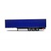 Solido 2400504 Tarpaulin gordijntrailer, blauw 1;24