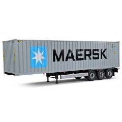 Solido 2400505 Containertrailer +container MAERSK 1:24 Solido 2400505 Containertrailer +container MAERSK 1:24