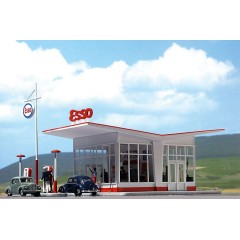 Busch 1005 Tankstation Esso H0 Busch 1005 Tankstation Esso H0