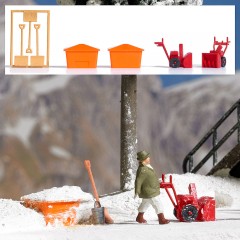 Busch 1181 Sneeuwvrij set H0
