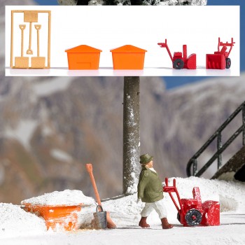 Busch 1181 Sneeuwvrij set H0