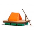 Busch 1564 Vlot + Tent 