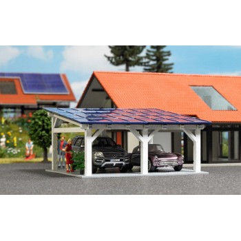 Busch 1572 Carport+zonnepanelen Busch 1572 Carport+zonnepanelen