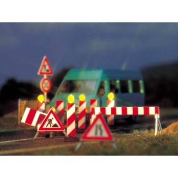 Busch 5937 Baust.Warnbaken H0