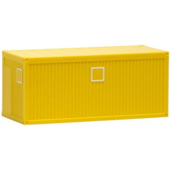 Herpa 490644 20ft. Bouw / burocontainer (geel) 