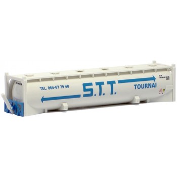 AWM 40ft. Drucksilocontainer "S.T.T." AWM 40ft. Drucksilocontainer "S.T.T."