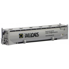 AWM 40ft. Drucksilo container "Railroads"