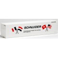 AWM 40ft. HighCube Container (Glattwand) "Schneider" (Cont.-Nr. 835960-3) 