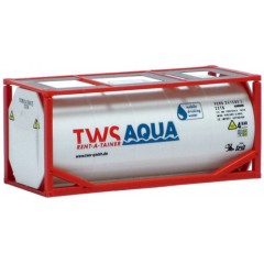 AWM 20ft tankcontainer TWS "Aqua"