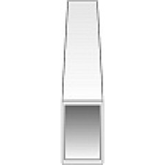 Evergreen 0258 Styreen Rechthoekige pijp - 4.75x 7.9