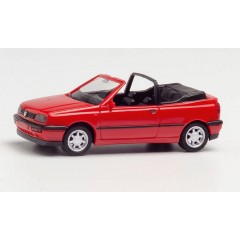 Herpa 021548002 VW Golf III Cabrio, rood