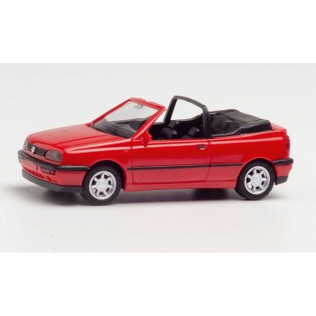 Herpa 021548002 VW Golf III Cabrio, rood