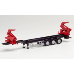 Herpa 076982 Hammar Container lader zwart