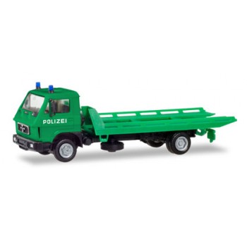 Herpa Basic 094146 MAN G90 Abschleppwagen Polizei