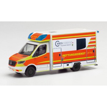 Herpa 095570 Mercedes Benz Sprinter Fahrtec Rettungsdienst Dülmen