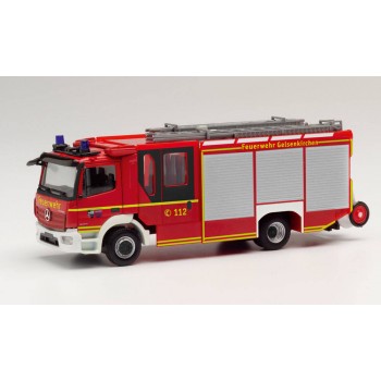 Herpa 095587 Mercedes Benz Atego Z-Cab HLF 20 Feuerwehr Gelsenkirchen