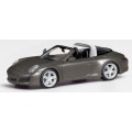 Herpa 038867-002 Porsche 911 Targa 4 grijs metallic 1:87