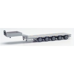Herpa 076388010 Goldhofer dieplader 5a grijs 1:87