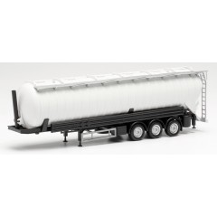 Herpa 077033 FFB Feldbinder silo oplegger wit 1:87 Herpa 077033 FFB Feldbinder silo oplegger wit 1:87