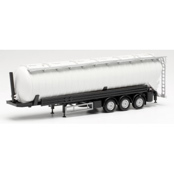 Herpa 077033 FFB Feldbinder silo oplegger wit 1:87