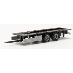 Herpa 085526 Tandem aanhanger 782m + koelaggregaat (2 st.) 1:87