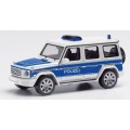 Herpa 097222 Mercedes Benz G Polizei Brandenburg Land 1:87