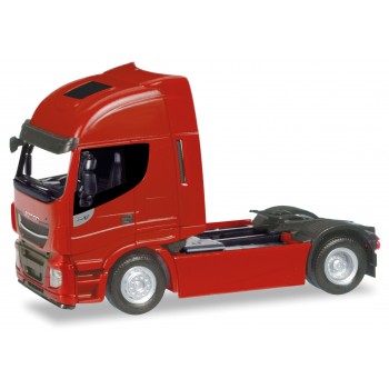 Herpa 309141002 Iveco Stralis Highway XP rood 1:87
