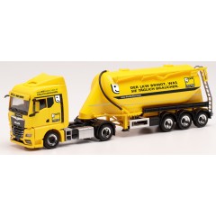 Herpa 314534 MAN TGX GM E.Sz. Silo Melmer / Friends on the Road 1:87