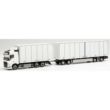 Herpa 315302 Volvo FH Gl. '20 Zweden combi wit 1:87