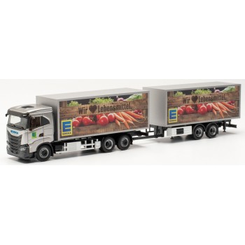 Herpa 315746 Iveco SWay LNG T.Hz. EDEKA 1:87