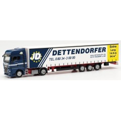 Herpa 315920 MAN TGX GX G.Sz. 15m Dettendorfer 1:87