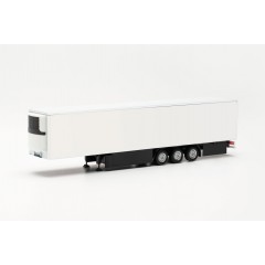 Herpa 077040 Koeltrailer 15m + Paletkasten & chassis bescherming wit 1:87 Herpa 077040 Koeltrailer 15m + Paletkasten & chassis bescherming wit 1:87