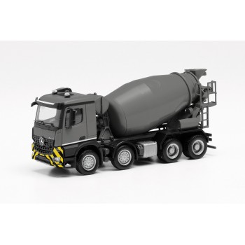 Herpa 316187 Mercedes Benz Arocs M Betonmischer grijs / geel 1:87