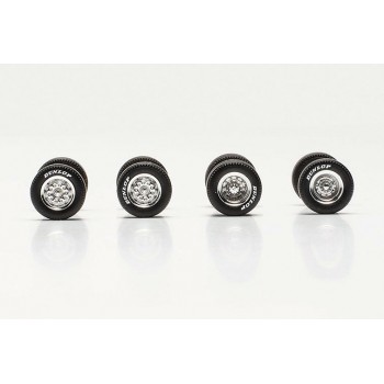 Herpa 054300 Banden + velg Dunlop (1x stuur/1x voorl./2x aandr./3x opl.) 1:87