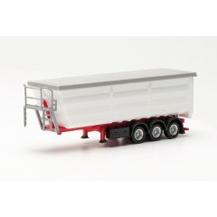 Herpa 077057 Rundmulden stahl wit 1:87