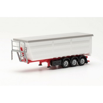 Herpa 077057 Rundmulden stahl wit 1:87