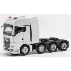 Herpa 316958 MAN TGX GX 4a. (luchtgeveerd), wit 1:87