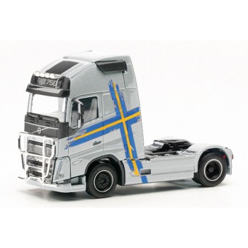 Herpa 315289-003 Volvo FH 16 Gl. XL '20 + Lampenbeugel Zweden zilver 1:87