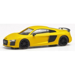 Herpa 028516-004 Audi R8 V10 Plus, geel 1:87