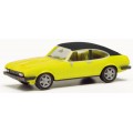Herpa 420570-002 Ford Capri II + Vinyl dak, geel 1:87