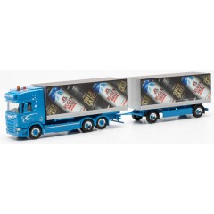 Herpa 952903 Scania CR 20 HD Pr.Pl.-Hz Rubin & Morger - Rugenbräu 1:87