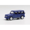 Herpa 420280-002 Mercedes Benz G blauw 1:87